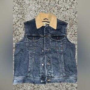 Wrangler Jean vest size M